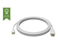 VISION Techconnect - HDMI med Ethernet-kabel - mini-HDMI (hane) till HDMI (hane) - 5 m - vit TC 5MHDMIM