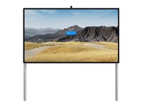 Steelcase Roam Collection - Konsol - för interaktiv whiteboard - arktisk vit, Microsoft-grå - skärmstorlek: 85" - väggmonterbar, golvstödd - för Microsoft Surface Hub 2S 85", Hub 3 for Business STPM2FLRMT85