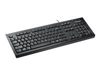 Kensington ValuKeyboard - Tangentbord - USB - nordisk - svart 1500109PN