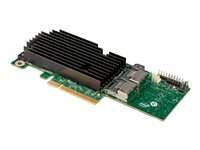 Intel Integrated RAID Module RMS25PB080 - Kontrollerkort (RAID) - 8 Kanal - SATA 6Gb/s / SAS 6Gb/s låg profil - 600 MBps - RAID 0, 1, 5, 6, 10, 50, 60 - PCIe 3.0 x8 - för Compute Module HNS2600; Server Board S2600; Server System P4308, R1208 RMS25PB080