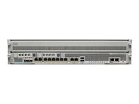 Cisco ASA 5585-X Security Plus Firewall Edition SSP-20 bundle - Säkerhetsfunktion - 8 portar - GigE - 2U - kan monteras i rack ASA5585-S20X-K9