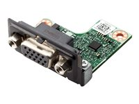 HP Flex IO Card - VGA port - för EliteDesk 705 G5, 800 G5; ProDesk 400 G6, 40X G4, 600 G5; Workstation Z1 G5, Z2, Z2 G4 3TK80AA