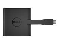 Dell DA200 - Portreplikator - USB-C - VGA, HDMI - GigE - för Inspiron 5502, 7306 2-in-1; OptiPlex 5080, 70XX; Vostro 53XX, 7500; XPS 13 93XX 470-ABRY