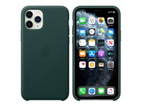 Apple - Baksidesskydd för mobiltelefon - läder - skogsgrön - för iPhone 11 Pro MWYC2ZM/A