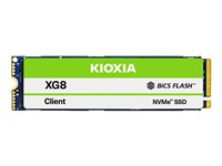 KIOXIA XG8 Series KXG80ZNV2T04 - SSD - krypterat - 2048 GB - inbyggd - M.2 2280 - PCIe 4.0 x4 (NVMe) - Self-Encrypting Drive (SED) KXG80ZNV2T04