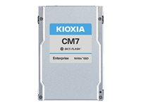 KIOXIA CM7-V Series - SSD - Enterprise, Mixed Use - krypterat - 6400 GB - inbyggd - 2.5" - PCI Express 5.0 (NVMe) - FIPS - Self-Encrypting Drive (SED) KCMY1VUG6T40