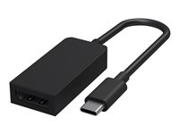 Microsoft Surface USB-C to DisplayPort Adapter - USB / DisplayPort adapter - USB-C (hane) till DisplayPort (hona) - 16 cm - kommersiell - för Surface Pro 7 JWG-00003