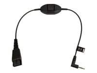 Jabra - Headset-kabel - mikrojack (hane) till Snabburkoppling (hane) 8800-00-55