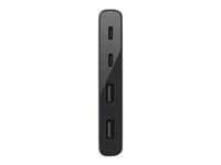 Belkin USB-C 4-Port Mini Hub - Hubb - 4 x SuperSpeed USB 3.0 - skrivbordsmodell F4U090BTBLK