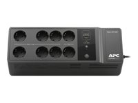 APC Back-UPS BE850G2 - UPS - AC 230 V - 520 Watt - 850 VA - utgångskontakter: 8 - svart BE850G2-GR