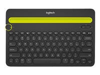 Logitech Multi-Device K480 - Tangentbord - Bluetooth - nordisk - svart 920-006362