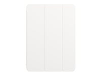 Apple Smart Folio - Vikbart fodral för surfplatta - polyuretan - vit - 10.9" - för 10.9-inch iPad Air (4:e generation) MH0A3ZM/A