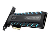 Intel Optane SSD 905P Series - Solid state drive - krypterat - 960 GB - 3D Xpoint (Optane) - inbyggd - PCIe-kort (HHHL) - PCI Express 3.0 x4 (NVMe) - 256 bitars AES SSDPED1D960GAX1
