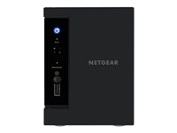 NETGEAR ReadyNAS 212 - NAS-server - 2 fack - SATA 3Gb/s - RAID 0, 1 - RAM 2 GB - Gigabit Ethernet - iSCSI RN21200-100NES