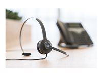 Cisco 531 Wired Single - Headset - på örat - kabelansluten CP-HS-W-531-USBC