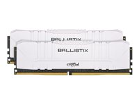 Ballistix - DDR4 - sats - 16 GB: 2 x 8 GB - DIMM 288-pin - 3000 MHz / PC4-24000 - CL15 - 1.35 V - ej buffrad - icke ECC - vit BL2K8G30C15U4W