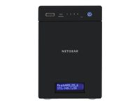 NETGEAR ReadyNAS 214 - NAS-server - 4 fack - SATA 3Gb/s - RAID 0, 1, 5, 6, 10, JBOD - RAM 2 GB - Gigabit Ethernet - iSCSI RN21400-100NES