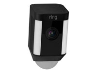 Ring Spotlight Cam Wired - Nätverksövervakningskamera - utomhusbruk - väderbeständig - färg (Dag&Natt) - 1080p - ljud - trådlös - Wi-Fi 8SH1P7-BEU0
