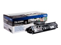 Brother TN329BK - Svart - original - tonerkassett - för Brother DCP-L8450CDW, HL-L8350CDW, HL-L8350CDWT, MFC-L8850CDW TN329BK