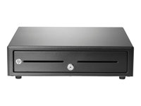 HP Standard Duty Cash Drawer - Elektronisk kassalåda - svart - för ElitePOS G1 Retail System; Engage One; RP3 Retail System; RP9 G1 Retail System QT457AA#ABB