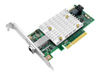 MicroSemi SmartHBA2100-4i4e - Kontrollerkort (RAID) - 8 Kanal - SATA 6Gb/s / SAS 12Gb/s låg profil - 12 Gbit/s - RAID 0, 1, 5, 10 - PCIe 3.0 x8 - för Workstation Z4 G4, Z6 G4, Z8 G4 1FV90AA