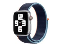 Apple 40mm Sport Loop - Klockrem för smart klocka - Regular size - mörkblå - demo - för Watch (38 mm, 40 mm) 3H092ZM/A