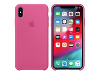 Apple - Baksidesskydd för mobiltelefon - silikon - drakfrukt - för iPhone XS Max MW972ZM/A