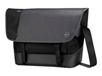 Dell Premier Messenger (M) - Notebook-väska - 15.6" - svart - för Chromebook 7310; Inspiron 15 55XX; Latitude 7275, 7370, E5270, E5470, E5570 460-BBNG
