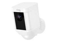 Ring Spotlight Cam Battery - Nätverksövervakningskamera - utomhusbruk - väderbeständig - färg (Dag&Natt) - 1080p - ljud - trådlös - Wi-Fi 8SB1S7-WEU0