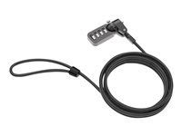 Compulocks Universal Security Combination Cable Laptop Lock - Lås för säkerhetskabel CL37