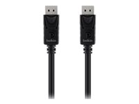 Belkin - DisplayPort-kabel - DisplayPort (hane) till DisplayPort (hane) - 3 m - sprintlåsning, stöd för 4K F2CD000BT3M