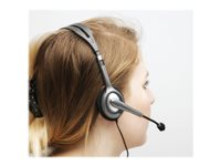 Logitech Stereo H111 - Headset - på örat - kabelansluten 981-000593