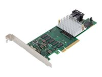 Fujitsu PRAID EP400i - Kontrollerkort (RAID) - 8 Kanal - SATA 6Gb/s / SAS 12Gb/s låg profil - 12 Gbit/s - RAID 0, 1, 5, 6, 10, 50, 60 - PCIe 3.0 x8 - för PRIMERGY RX1330 M3, RX2540 M2, RX2560 M2, RX4770 M3, TX1320 M3, TX1330 M3, TX2560 M2 S26361-F5243-L1