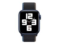 Apple 40mm Sport Loop - Klockrem för smart klocka - Vanlig storlek - träkol - för Watch (38 mm, 40 mm) MYA42ZM/A