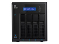WD My Cloud EX4100 WDBWZE0000NBK - NAS-server - 4 fack - RAID 0, 1, 5, 10, JBOD, 5 hot spare - RAM 2 GB - Gigabit Ethernet - iSCSI WDBWZE0000NBK-EESN