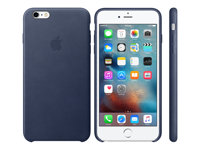 Apple - Baksidesskydd för mobiltelefon - läder - midnattsblå - för iPhone 6 Plus, 6s Plus MKXD2ZM/A