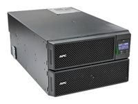 APC Smart-UPS SRT 10000VA RM - UPS (kan monteras i rack) - AC 220/230/240/380/400/415 V - 10 kW - 10000 VA - Ethernet 10/100, RS-232, USB - 6U - svart - för P/N: AR2487G, AR3103SP, AR3105W, AR3106SP, AR3155W, AR3305W, AR3355SP, AR3355W, NBWL0356A SRT10RMXLIX806