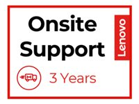 Lenovo Onsite Upgrade - Utökat serviceavtal - material och tillverkning (för bärbara datorer) - 3 år (från ursprungligt inköpsdatum av utrustningen) - på platsen - för 1 Year Depot: ThinkPad P1; P40 Yoga; P50; P50s; P51; P51s; P52; P52s; P70; P71; P72; X1 Extreme; X1 Tablet; X1 Yoga; X380 Yoga; ThinkPad Yoga 20C0, 20CD; ThinkPad Yoga 12; 14; 15; 260; 370; 460 5WS0E97384