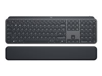 Logitech MX Keys Advanced Wireless Illuminated Keyboard - Tangentbord - bakgrundsbelyst - Bluetooth, 2.4 GHz - QWERTY - brittisk 920-009414