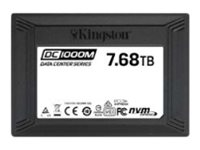 Kingston Data Center DC10000M - Solid state drive - 7.68 TB - inbyggd - 2.5" - U.2 PCIe 3.0 x4 (NVMe) SEDC1000M/7680G