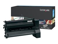 Lexmark - Extra lång livslängd - svart - original - tonerkassett LCCP, LRP - för Lexmark C782dn, C782dtn, C782n, X782e, X782e MFP, X782e Page Plus Solution C782X1KG