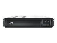 APC Smart-UPS 1500VA LCD RM - UPS (kan monteras i rack) - AC 220/230/240 V - 1 kW - 1500 VA - RS-232, USB - utgångskontakter: 4 - 2U - svart - med APC SmartConnect - för P/N: AR106V, AR106VI, AR112SH6, AR3006, AR3006SP, AR3103, AR3103SP, AR3106, AR3106SP SMT1500RMI2UC