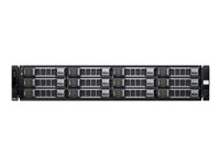 Dell PowerVault MD1400 - Hårddiskarray - 1.2 TB - 12 fack (SAS-3) - HDD 600 GB x 2 - SAS 12Gb/s (extern) - kan monteras i rack - 2U - BTO - med 3 års grundläggande på plats 203-69855