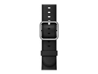 Apple 38mm Classic Buckle - Klockrem för smart klocka - 130 - 195 mm - svart - för Watch (38 mm, 40 mm) MPW92ZM/A