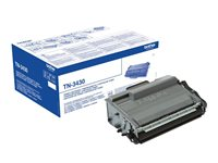 Brother TN3430 - Svart - original - tonerkassett - för Brother HL-L5000, L5050, L5100, L5200, L6450, MFC-L5700, L5750, L6800, L6900, L6950, L6970 TN3430
