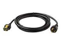 APC - Strömkabel - NEMA L5-20 (hane) till IEC 60320 C19 - AC 100/120 V - 20 A - 3 m - svart AP8752J