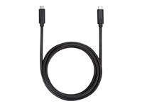Targus - USB-kabel - USB-C (hane) till USB-C (hane) - 2 m - svart ACC928USX