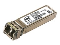 Intel Ethernet SFP+ SR Optics - SFP+ sändar/mottagarmodul - 10 GigE - 1000Base-SX, 10GBase-SR - LC - 850 nm - för P/N: X710DA2OCP1 E10GSFPSRX
