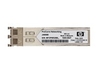 HPE - SFP-sändar/mottagarmodul (mini-GBIC) - GigE - 1000Base-SX - LC multiläge - begagnat - för HPE 1700, 1810, 2810, 2910, 3500, 6200, 6600, Switch XL 10/100/1000, V1400 J4858CR