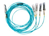 Mellanox Active Optical Splitter Cable - Direktkopplingskabel - QSFP28 till SFP28 - 30 m - fiberoptisk - aktiv MFA7A50-C030